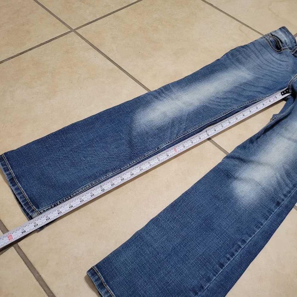 Wrangler Classic Women's Blue Jeans Boot Cut 5/6 X 32